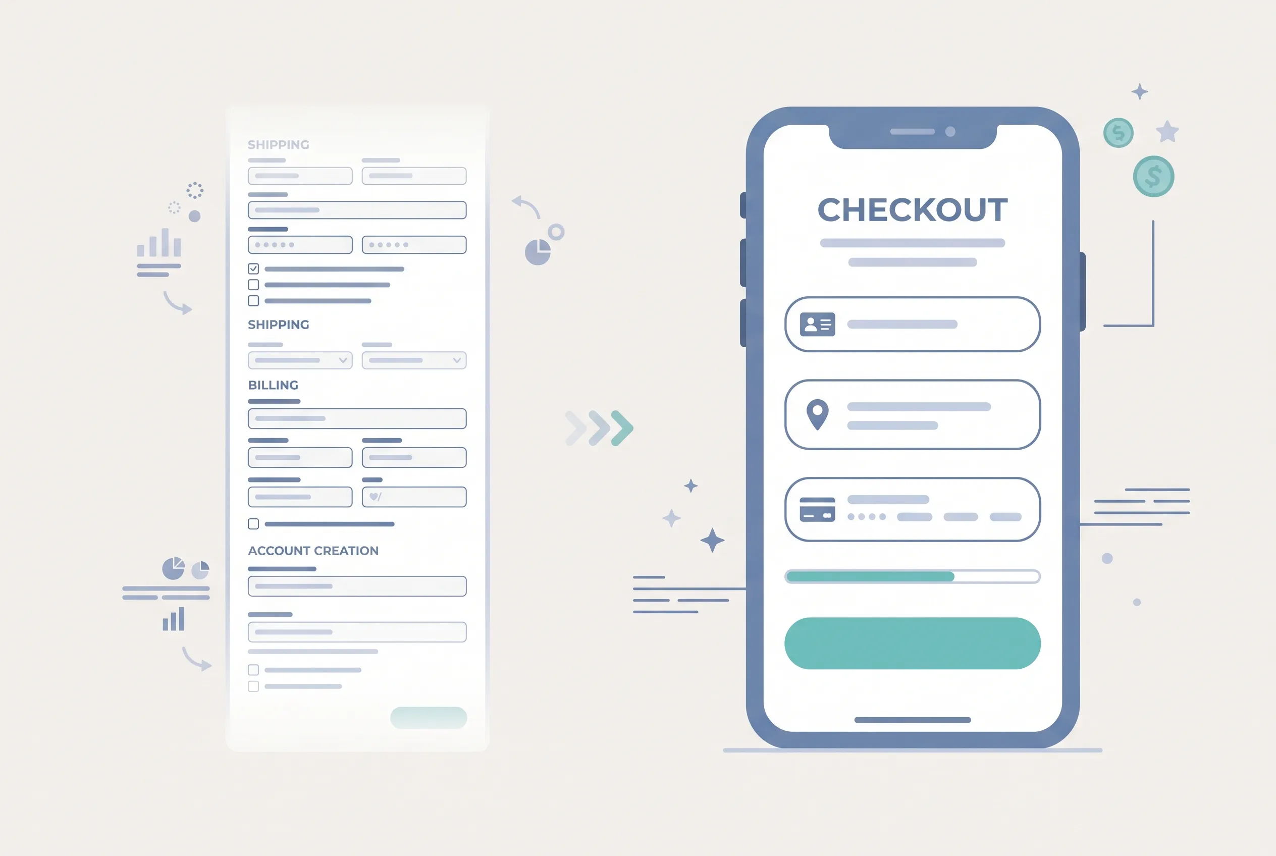 Checkout optimization reduces cart abandonment in ecommerce