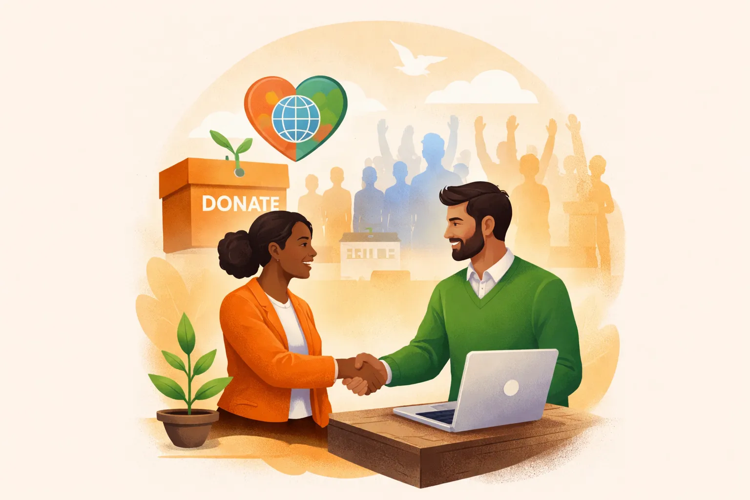 Fluentos partnership with nonprofit organizations