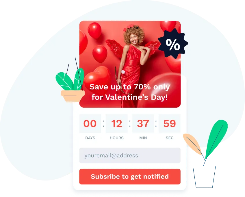 Valentine’s Day Countdown Begins Popup